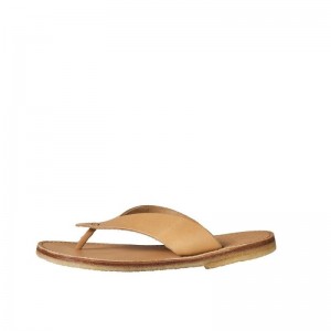 Duckfeet Aero Flip Flops Dame Beige | NORGE QJ5218