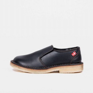 Duckfeet Falster Loafers Dame Svarte | NORGE OJ9085