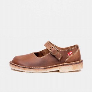 Duckfeet Himmerland Mary Jane Sko Dame Brune | NORGE HJ6394