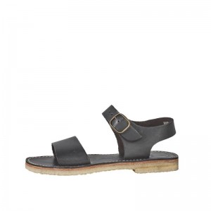 Duckfeet Lokken Sandaler Dame Svarte | NORGE DY0485