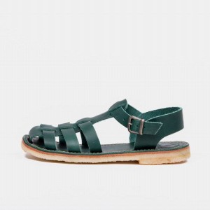 Duckfeet Ringkobing Sandaler Dame Grønn | NORGE IN9012