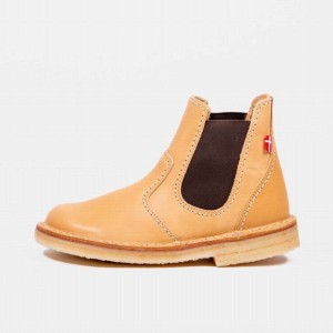 Duckfeet Roskilde Chelsea Støvler Dame Beige | NORGE WN5172