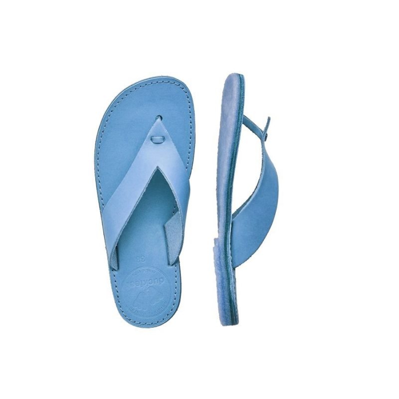 Duckfeet Aero Flip Flops Dame Blå | NORGE DE0537