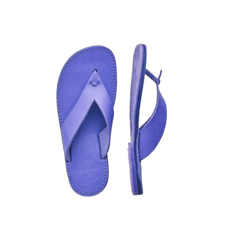 Duckfeet Aero Flip Flops Dame Blå | NORGE OY3289