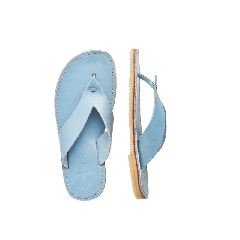 Duckfeet Aero Flip Flops Dame Blå | NORGE ZV4250