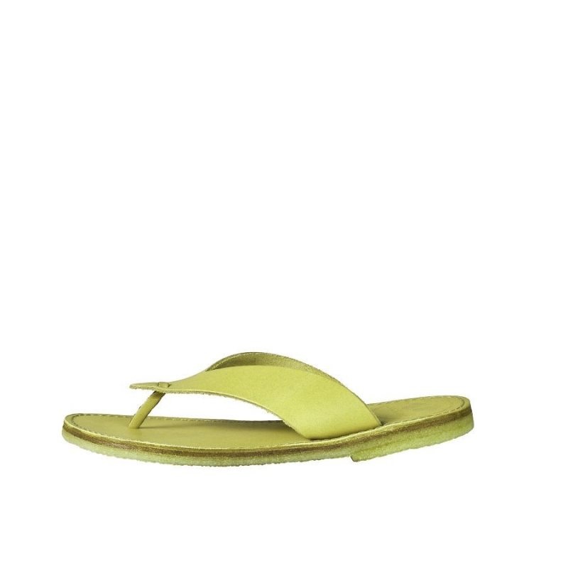 Duckfeet Aero Flip Flops Dame Gul | NORGE TZ0687