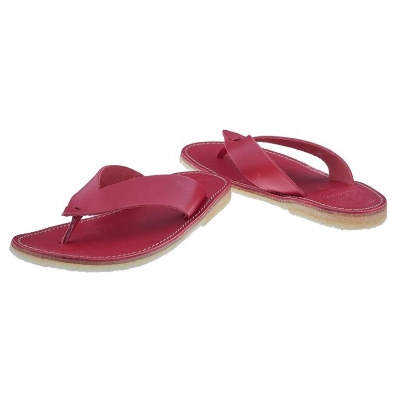 Duckfeet Aero Flip Flops Dame Rød | NORGE UZ0143