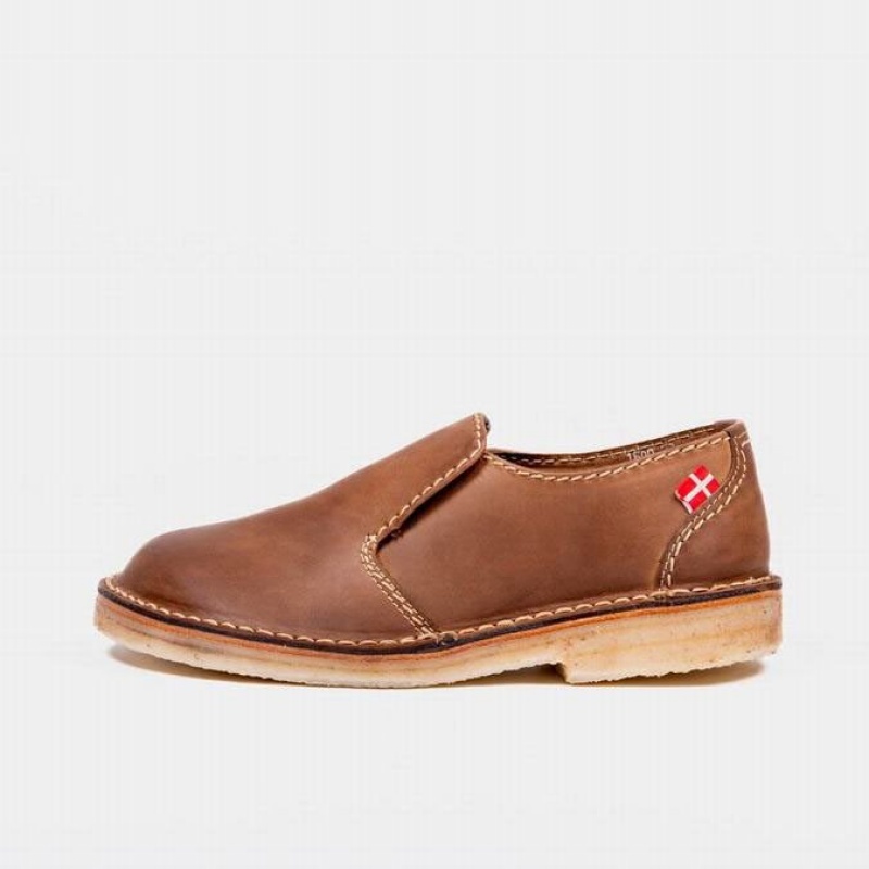 Duckfeet Falster Loafers Dame Brune | NORGE PG3580