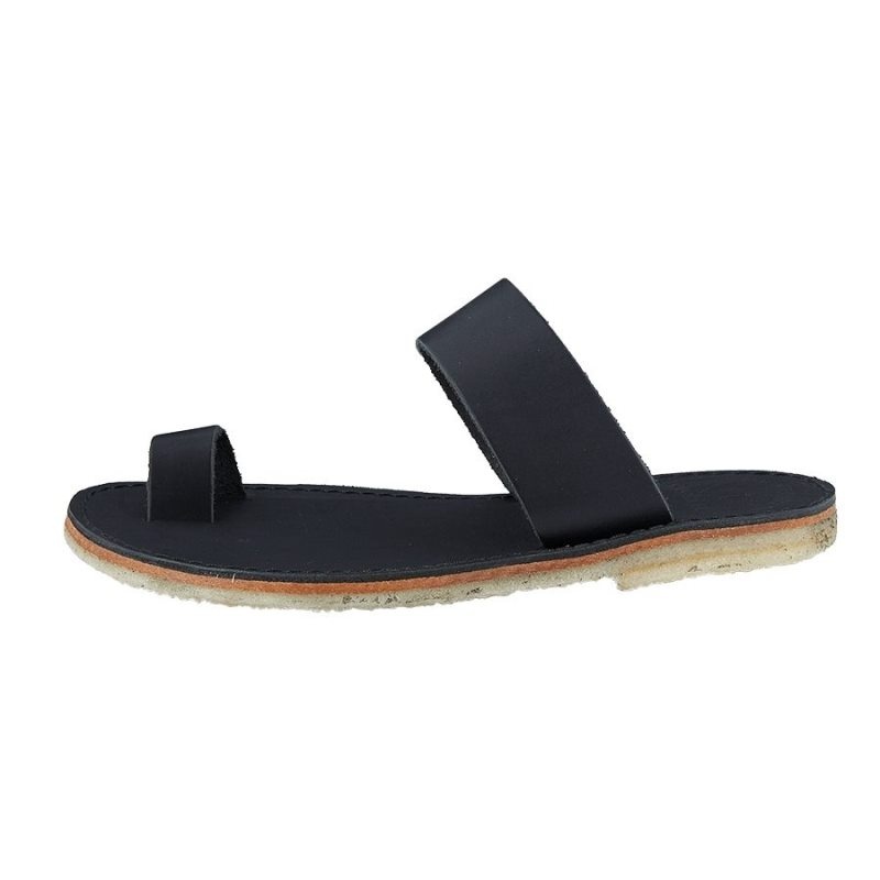 Duckfeet Laeso Sandaler Dame Svarte | NORGE MU3178