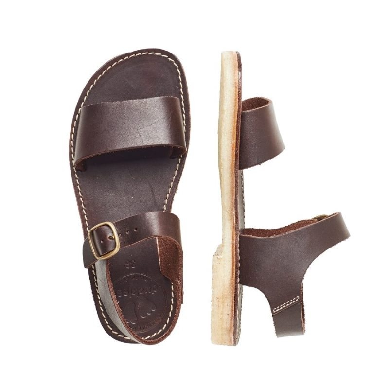 Duckfeet Lokken Sandaler Dame Brune | NORGE KS5390