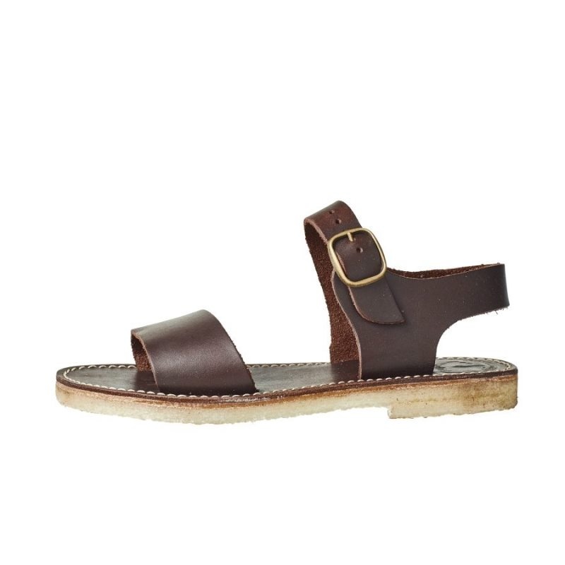 Duckfeet Lokken Sandaler Dame Brune | NORGE KS5390