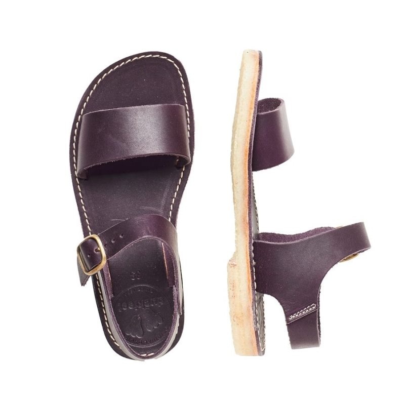 Duckfeet Lokken Sandaler Dame Lilla | NORGE BZ3216