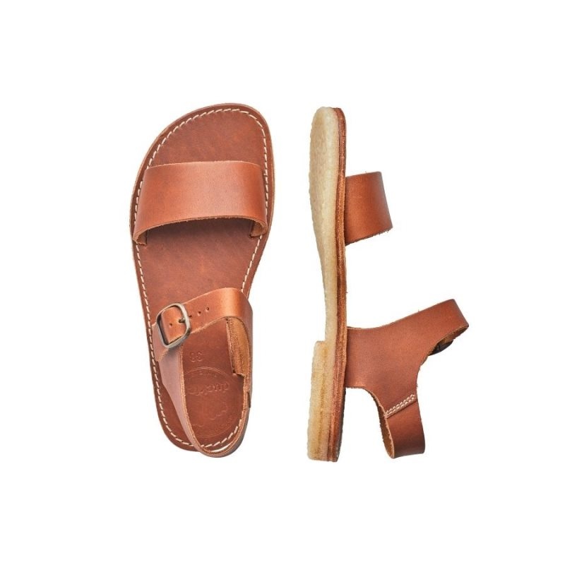 Duckfeet Lokken Sandaler Herre Brune | NORGE TA2173