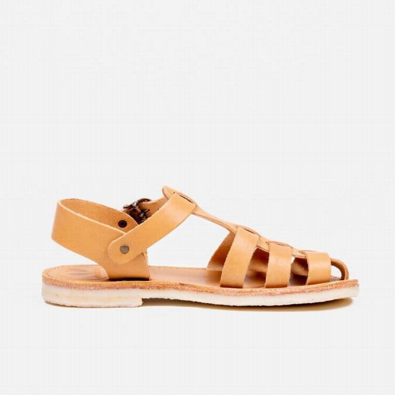 Duckfeet Ringkobing Sandaler Dame Beige | NORGE ZC9302