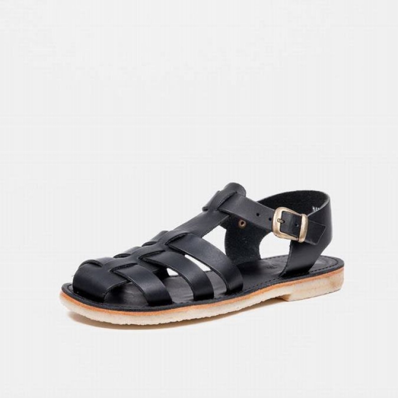 Duckfeet Ringkobing Sandaler Dame Svarte | NORGE NK7692