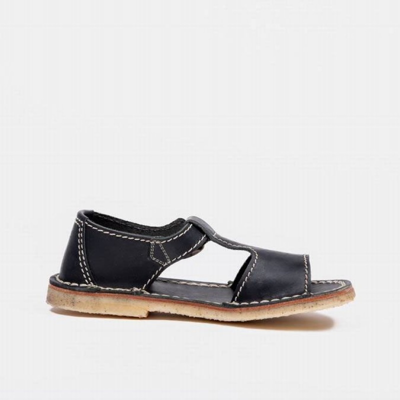 Duckfeet Samso Sandaler Dame Svarte | NORGE PE5024